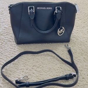 Michael Kors Ciara Small Saffiano Leather Satchel
